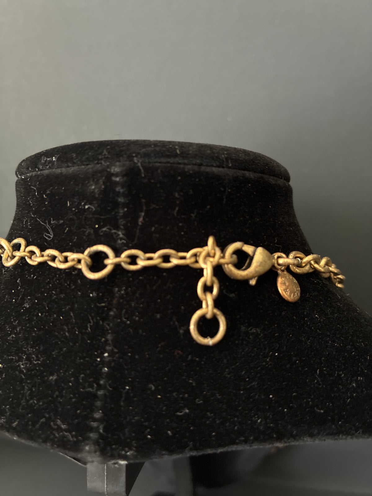 Vintage J Crew Rhinestone And Crystal Necklace