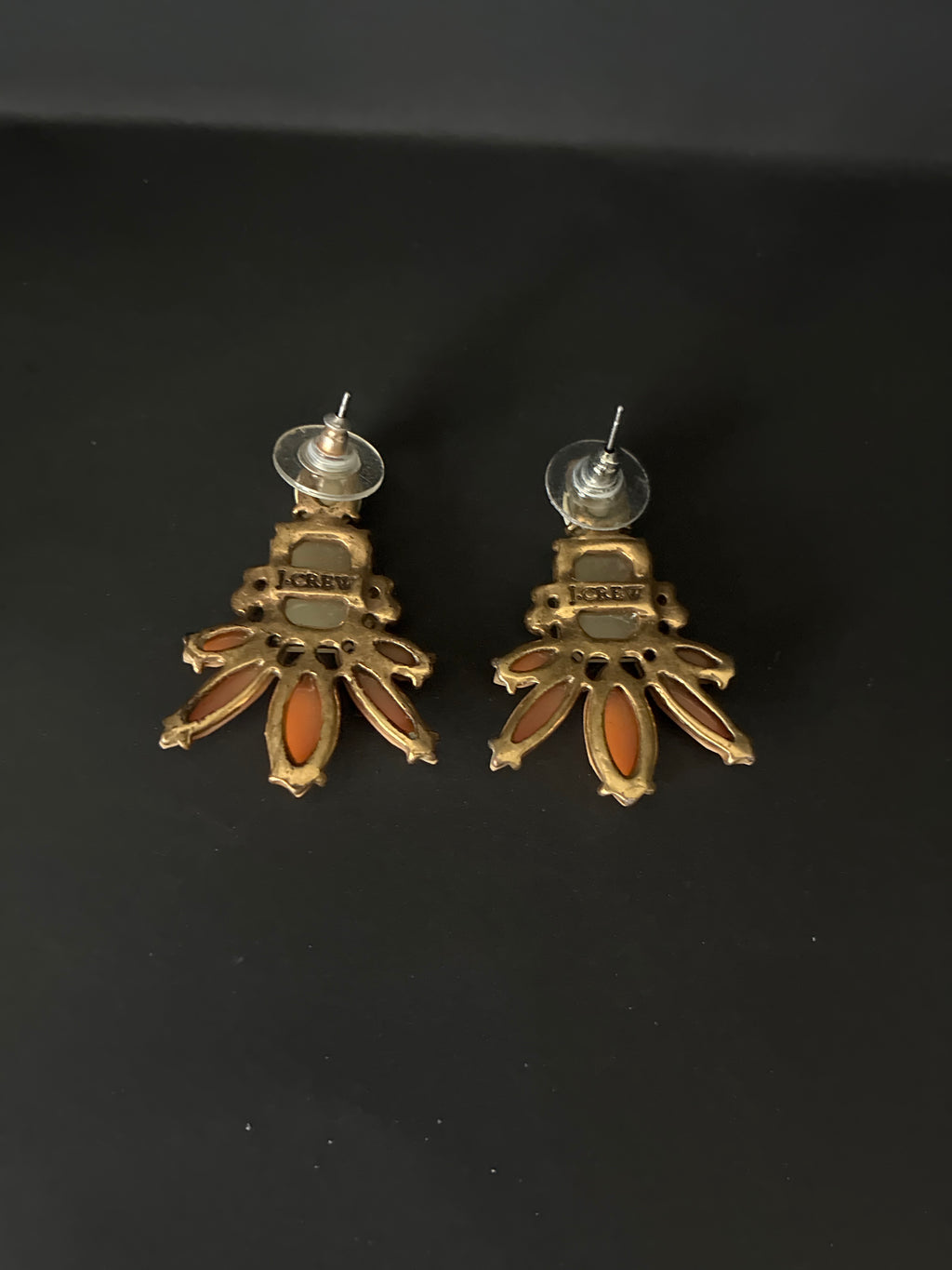 Vintage J Crew Rhinestone Earrings