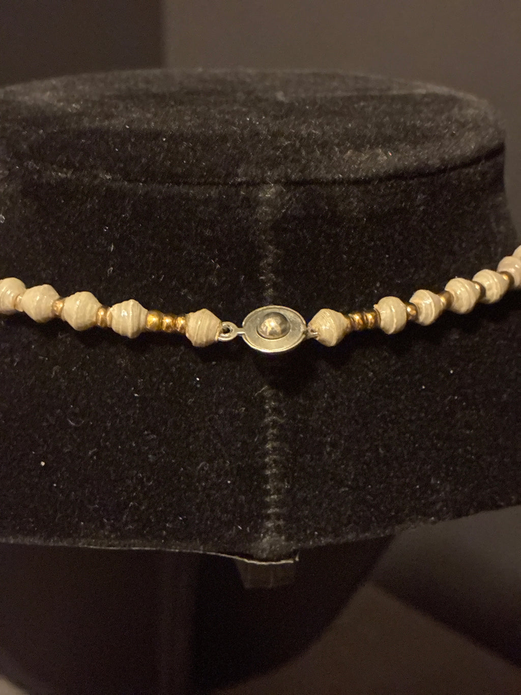Grey Bead Necklace
