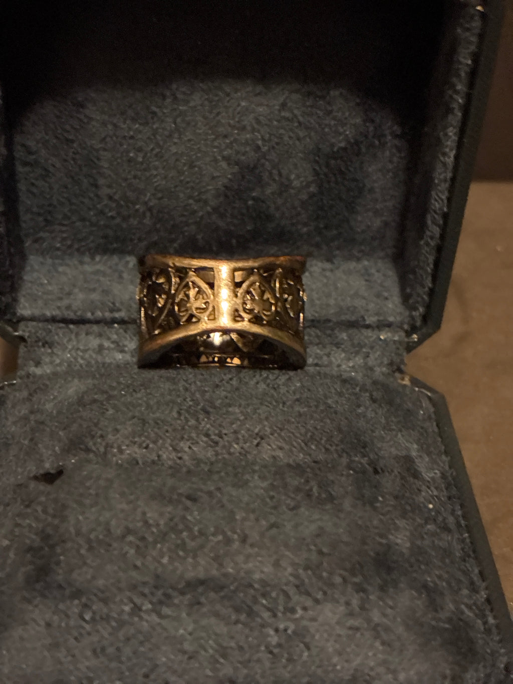 Black Statement Ring