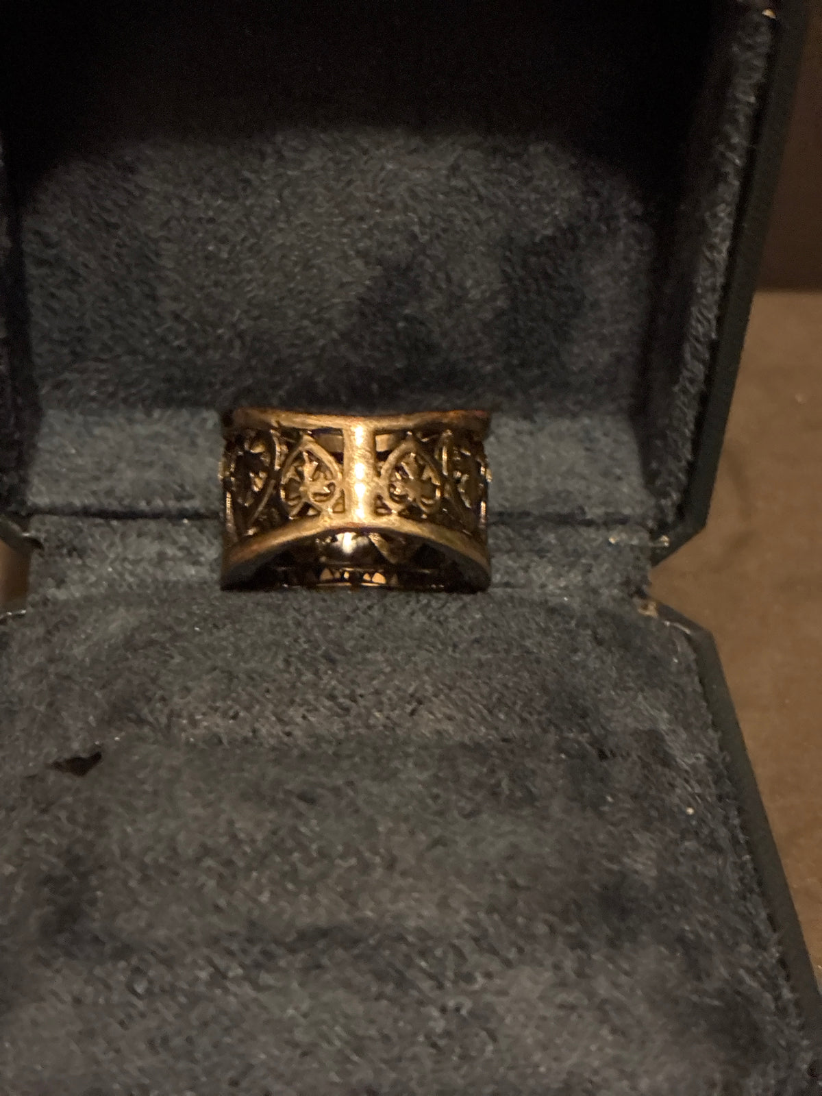 Black Statement Ring