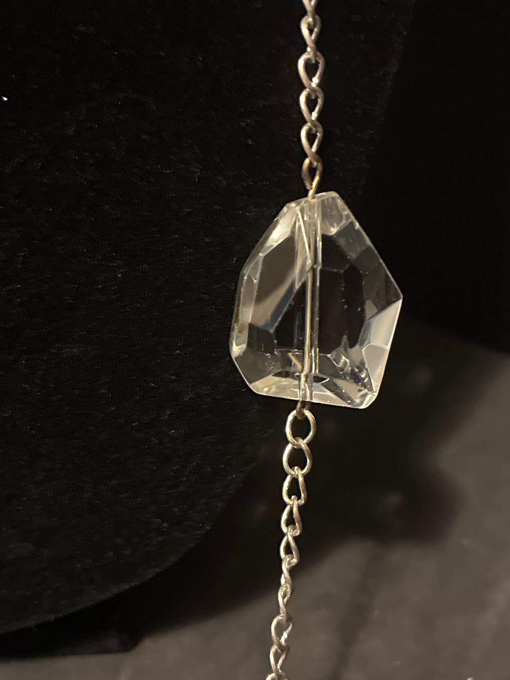 Long Crystal Necklace