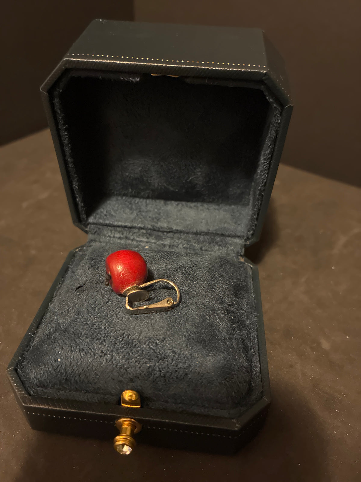 Apple Clip on Earrings