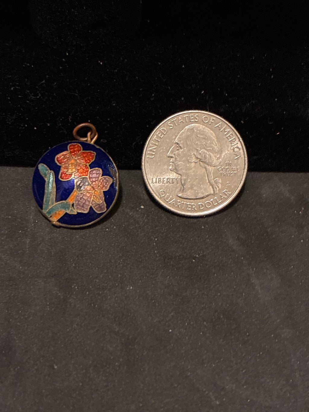 Vintage Cloisonné Charm