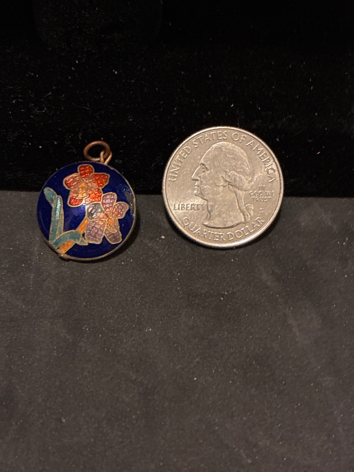 Vintage Cloisonné Charm