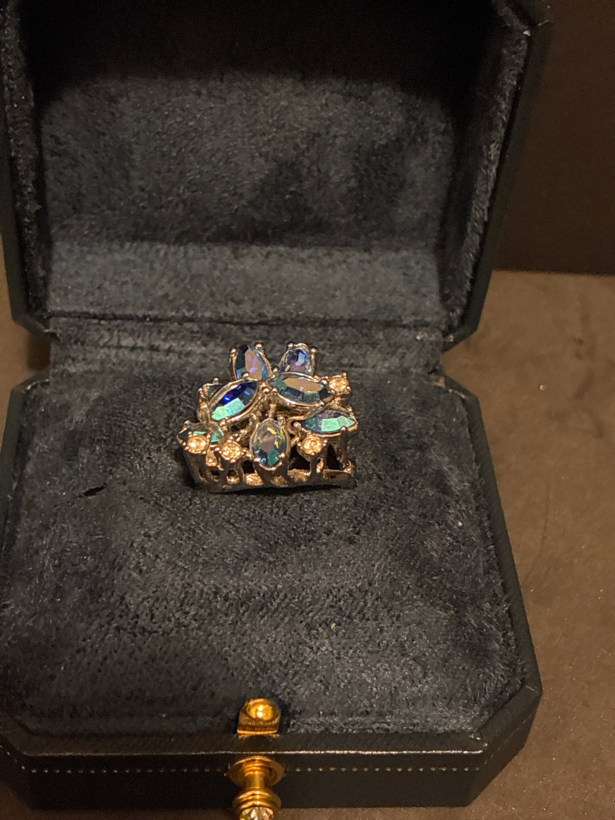 Vintage Park Lane Crystal Ring
