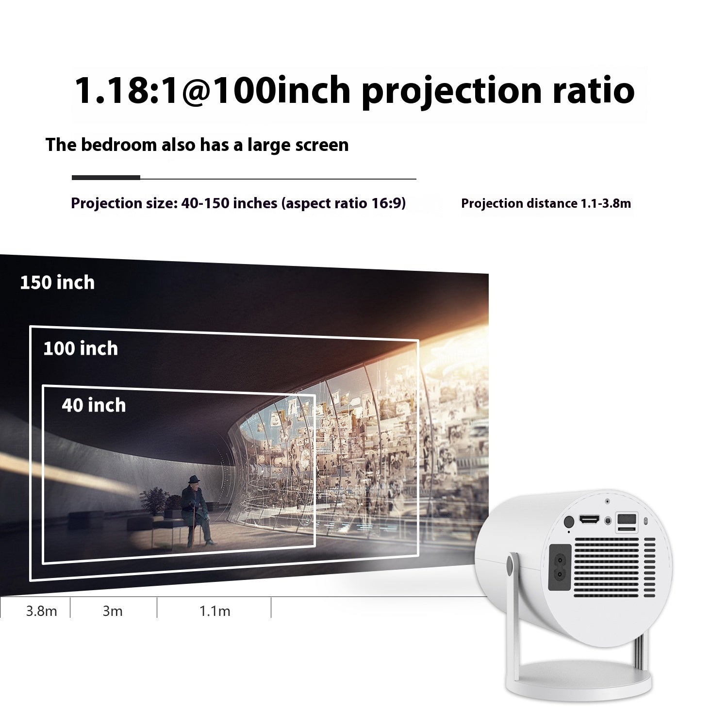 Portable Home Projector